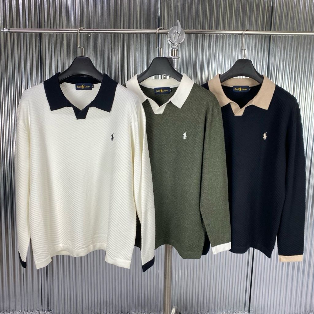 폴로 홀리오 카라 니트