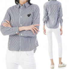 꼼데가르송 스트라이프 셔츠