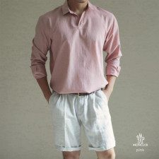 몽클레어 로마 린넨 셔츠