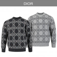 디올 까나쥬 램스울 스웨터 니트