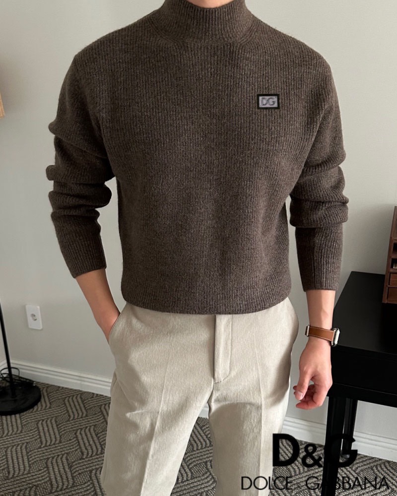 돌체앤가바나 High Q 하찌 터틀넥 니트