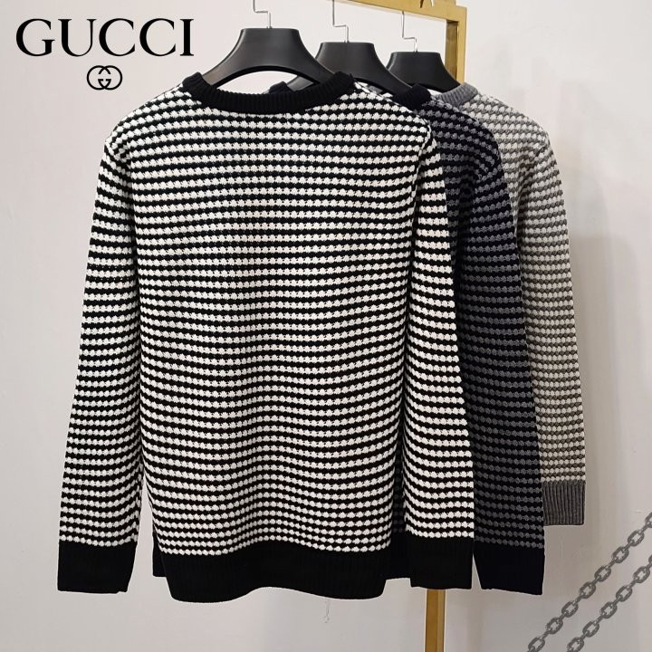 구찌 잔단가라 라운드 니트