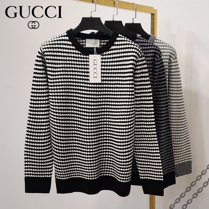 구찌 잔단가라 라운드 니트