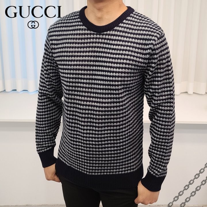 구찌 잔단가라 라운드 니트