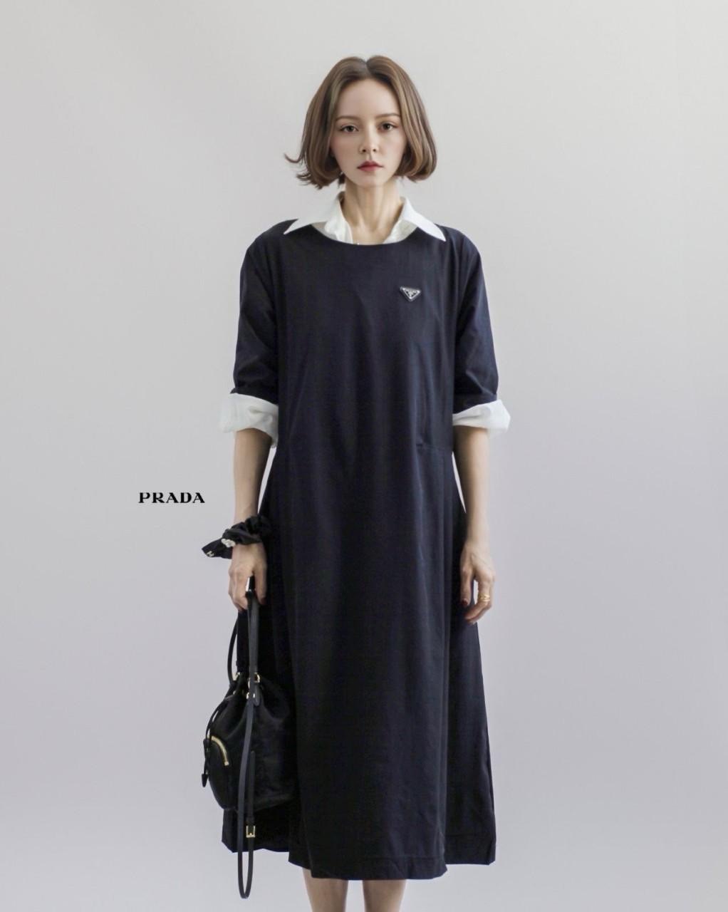 프라다 여성 프라핏 원피스