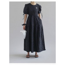 프라다 여성 큐브 드레스 원피스