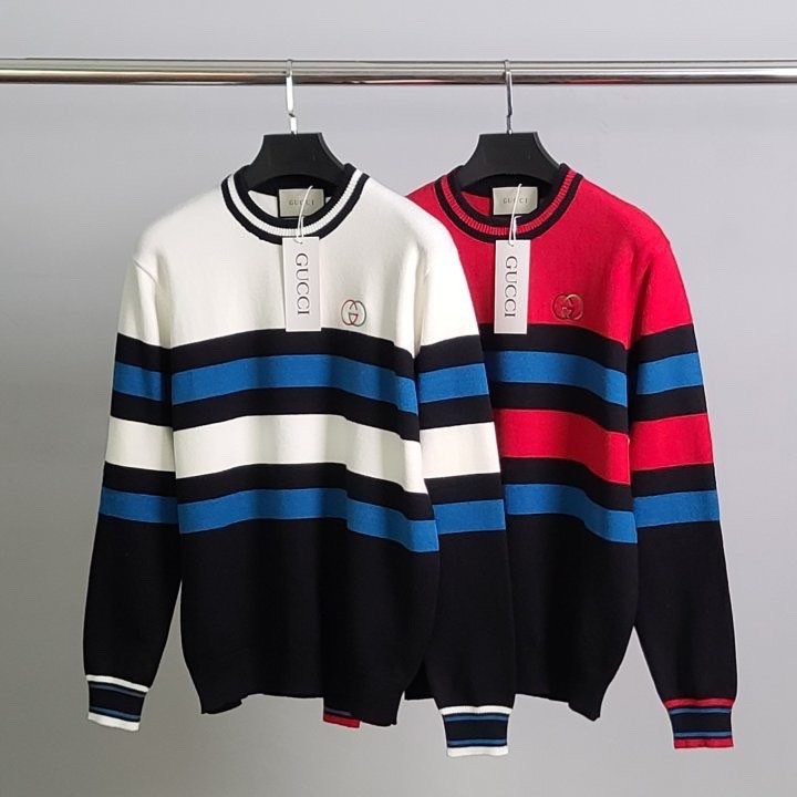 구찌 인터로킹 스웻 크루넥 니트