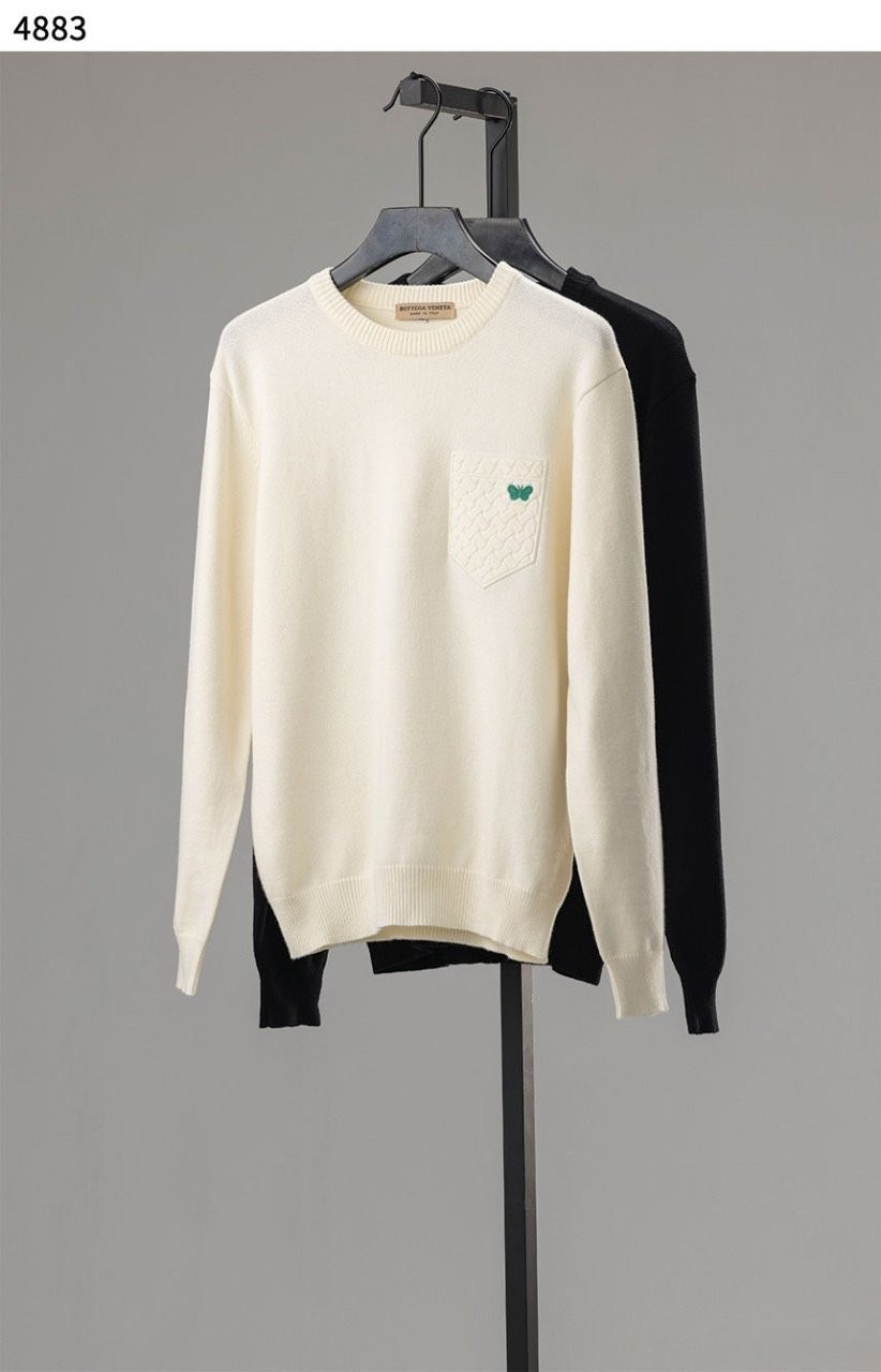 보테가베네타 소프트 포켓 라운드 니트