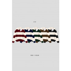 폴로 하찌 단가라 니트