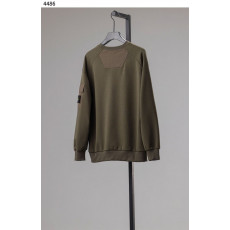 스톤아일랜드 코튼 플리스 가먼트 다이드 크루넥 스웨트 맨투맨