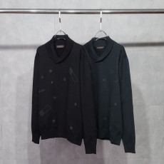 루이비통 멀티 모노 숄카라 울 니트