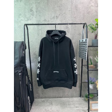 크롬하츠 홀스슈 플로랄 후드티