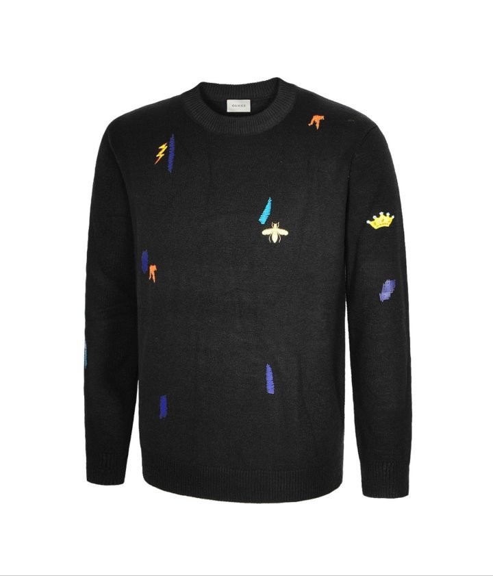 구찌 멀티 울캐시 니트