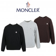 몽클레어 꼬임 라운드 절개 니트