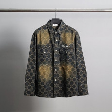 셀린느 트리오페 데님 셔츠