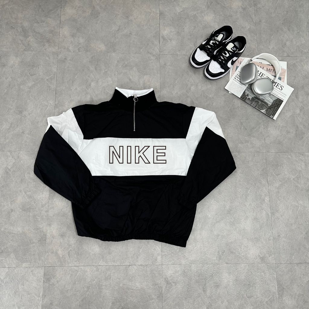 나이키 솔리드 아노락 맨투맨