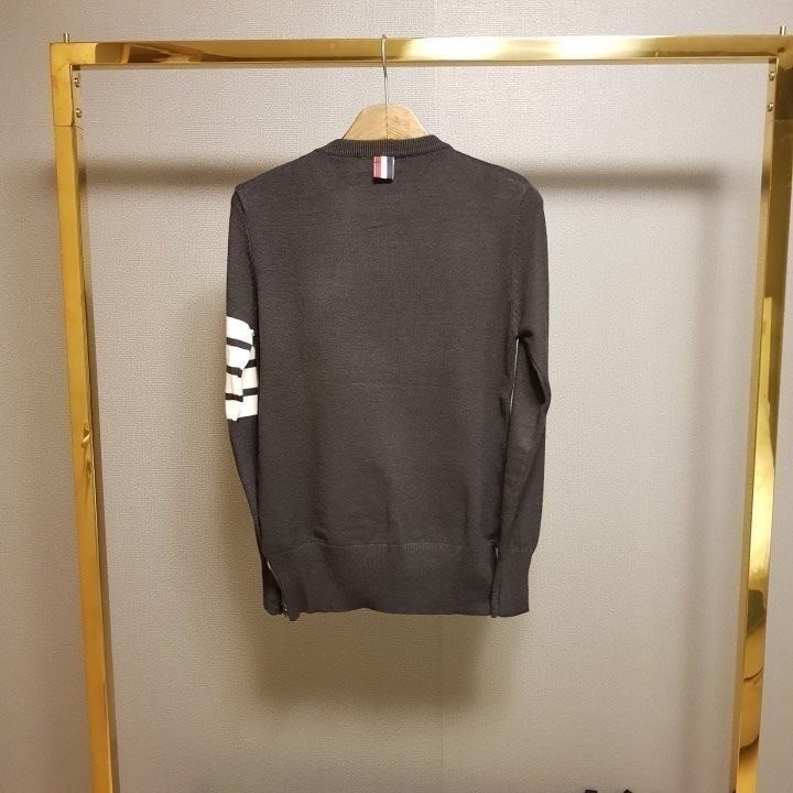 톰브라운 캐시미어 사선 니트