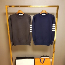 톰브라운 캐시미어 사선 니트