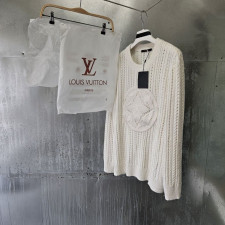 루이비통 케이블 크루넥 니트