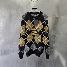 루이비통 울 블렌드 풀오버 오버핏 니트