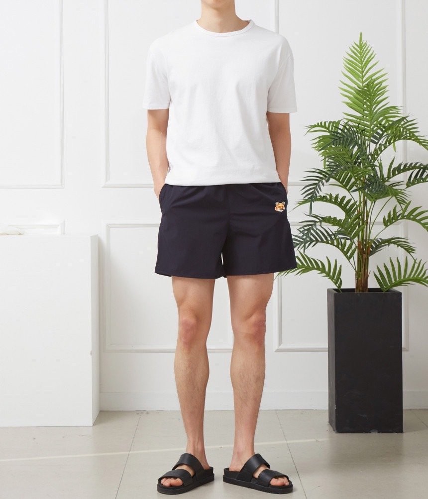 메종키츠네 폭스헤드 썸머 쇼츠 반바지