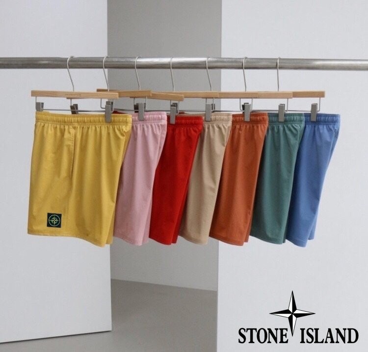 스톤아일랜드 나일론 스윔 쇼트 반바지