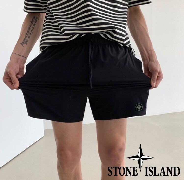 스톤아일랜드 나일론 스윔 쇼트 반바지