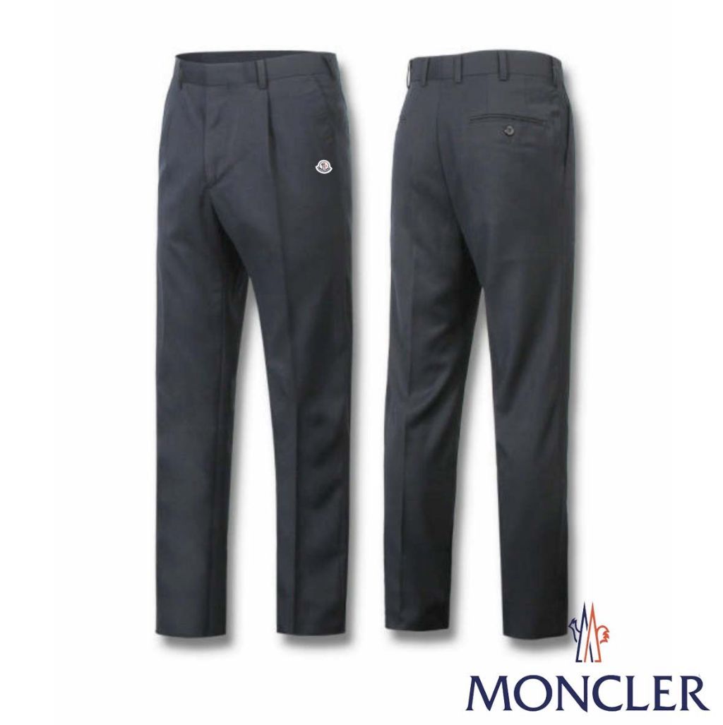 몽클레어 면 스판 밴드 10부 슬랙스 (바지)