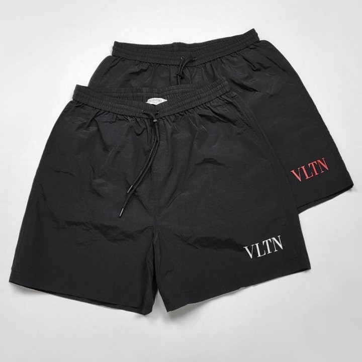 발렌티노 VLT 로고 비치 반바지