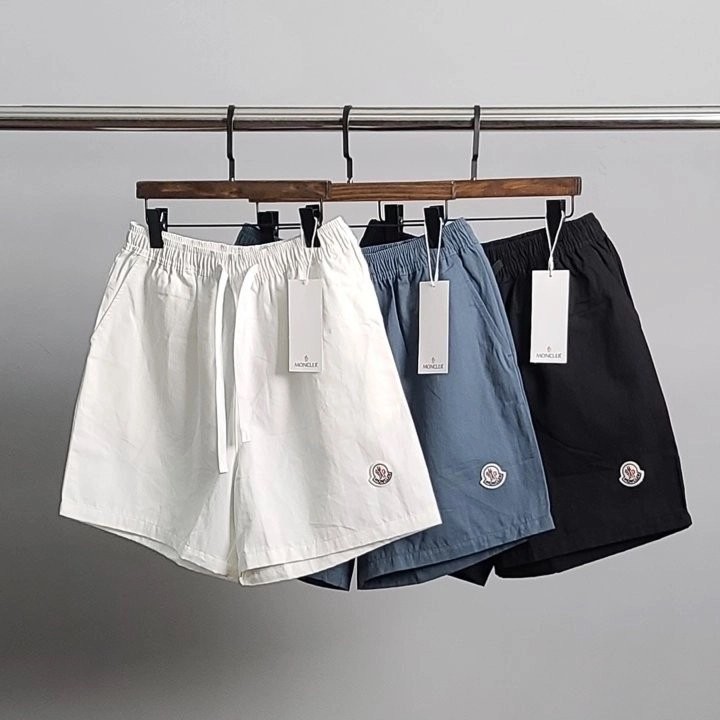 몽클레어 로고 와펜 5부 반바지