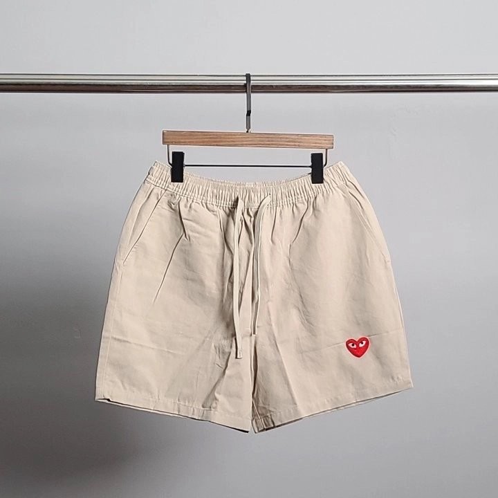 꼼데가르송 레드 와펜 5부 반바지