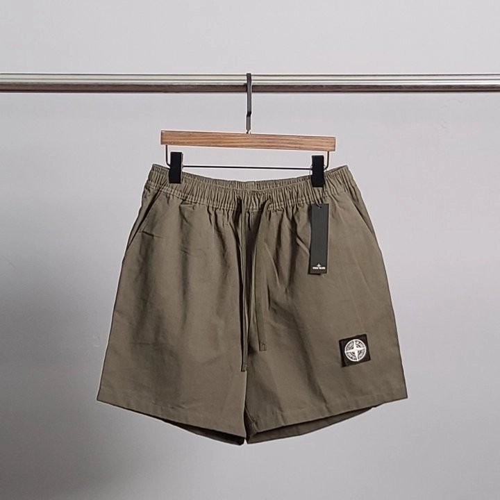 스톤아일랜드 사각 패치 5부 반바지