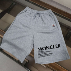 몽클레어 로고 프린트 캐주얼 면 반바지