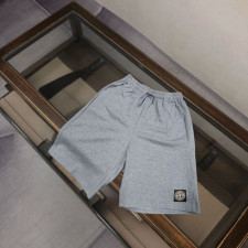 스톤아일랜드 사각 패치 면 반바지