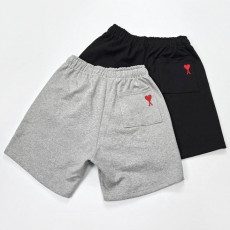 아미 백포켓 하트 하프 반바지