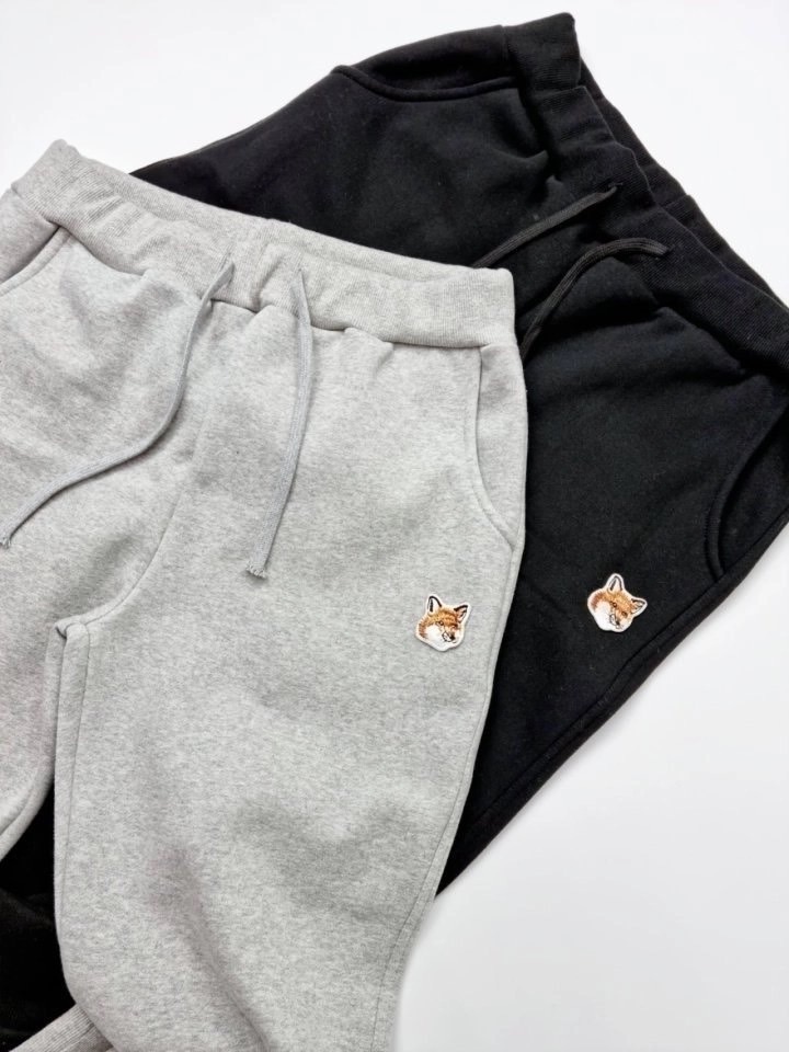 메종키츠네 폭스헤드 쭈리 조거 팬츠 (바지)