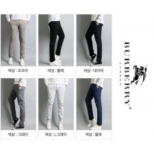 버버리 패턴 체크 베이직 팬츠 (바지)