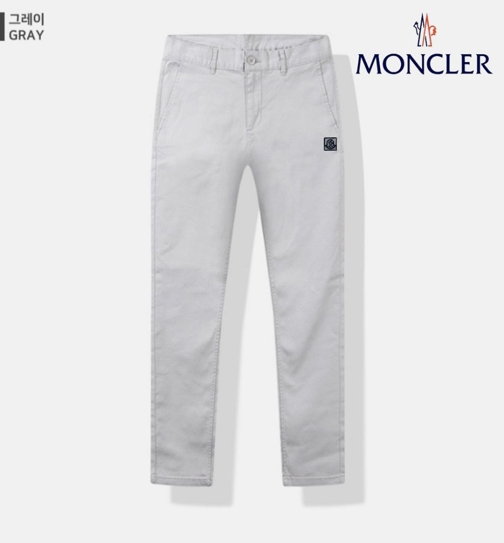 몽클레어 감마블루 코튼 스판 면 팬츠 (바지)