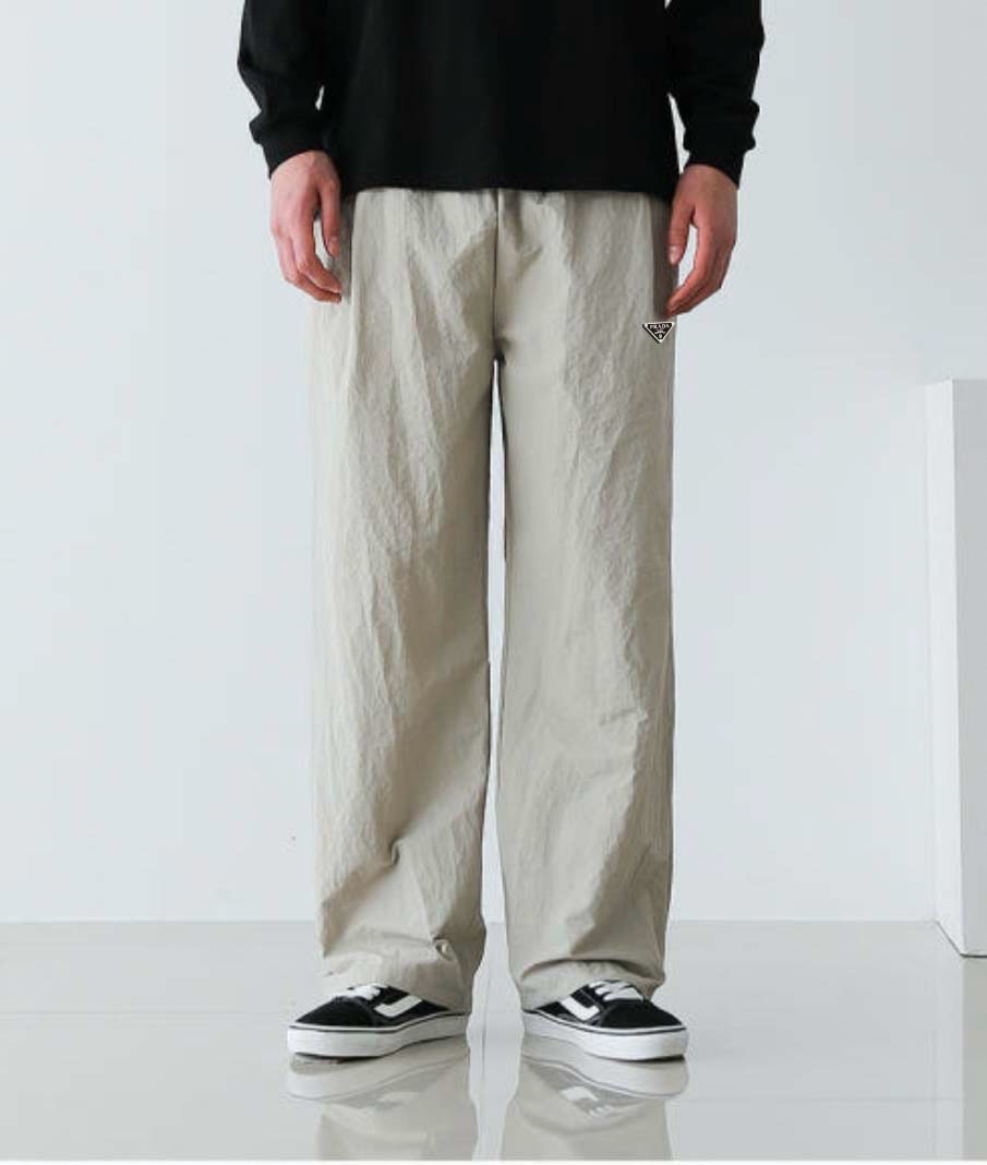 프라다 나일론 와이드 팬츠 (바지)