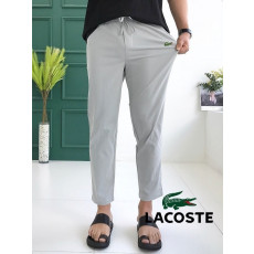 라코스테 스판 린넨 일자 팬츠 (바지)