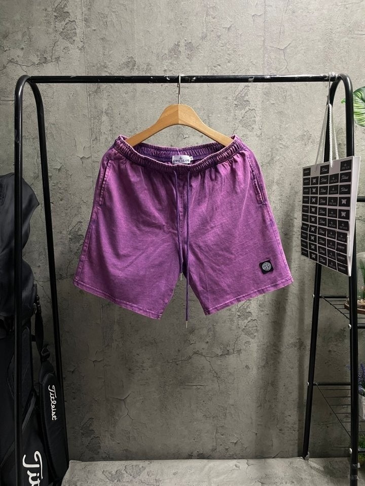 스톤아일랜드 빈티지 워싱 반바지