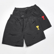 아미 하트 로고 비치 쇼츠 반바지