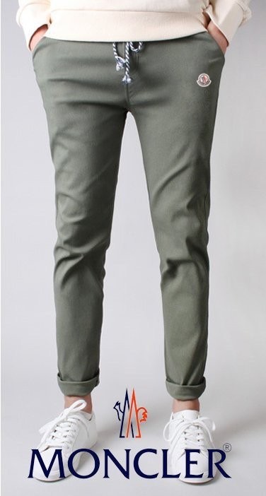 몽클레어 고탄력 허리 밴딩 스판 바지