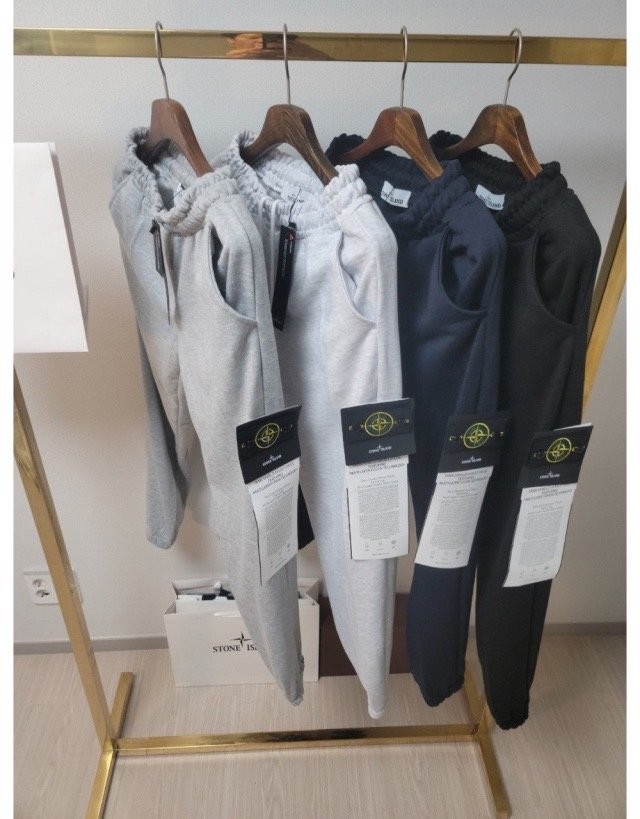 스톤아일랜드 기본 조거 팬츠 (바지)