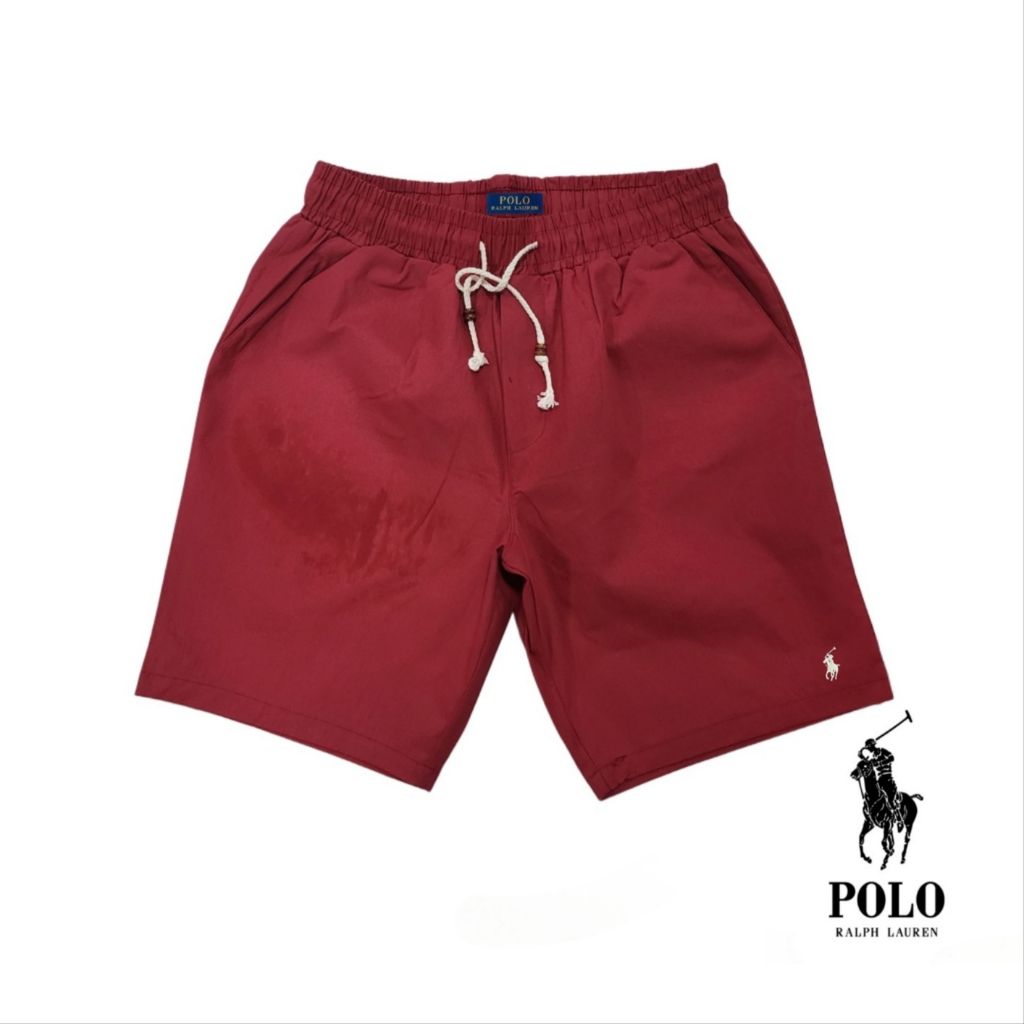 폴로 프렙스터 밴딩 면 반바지