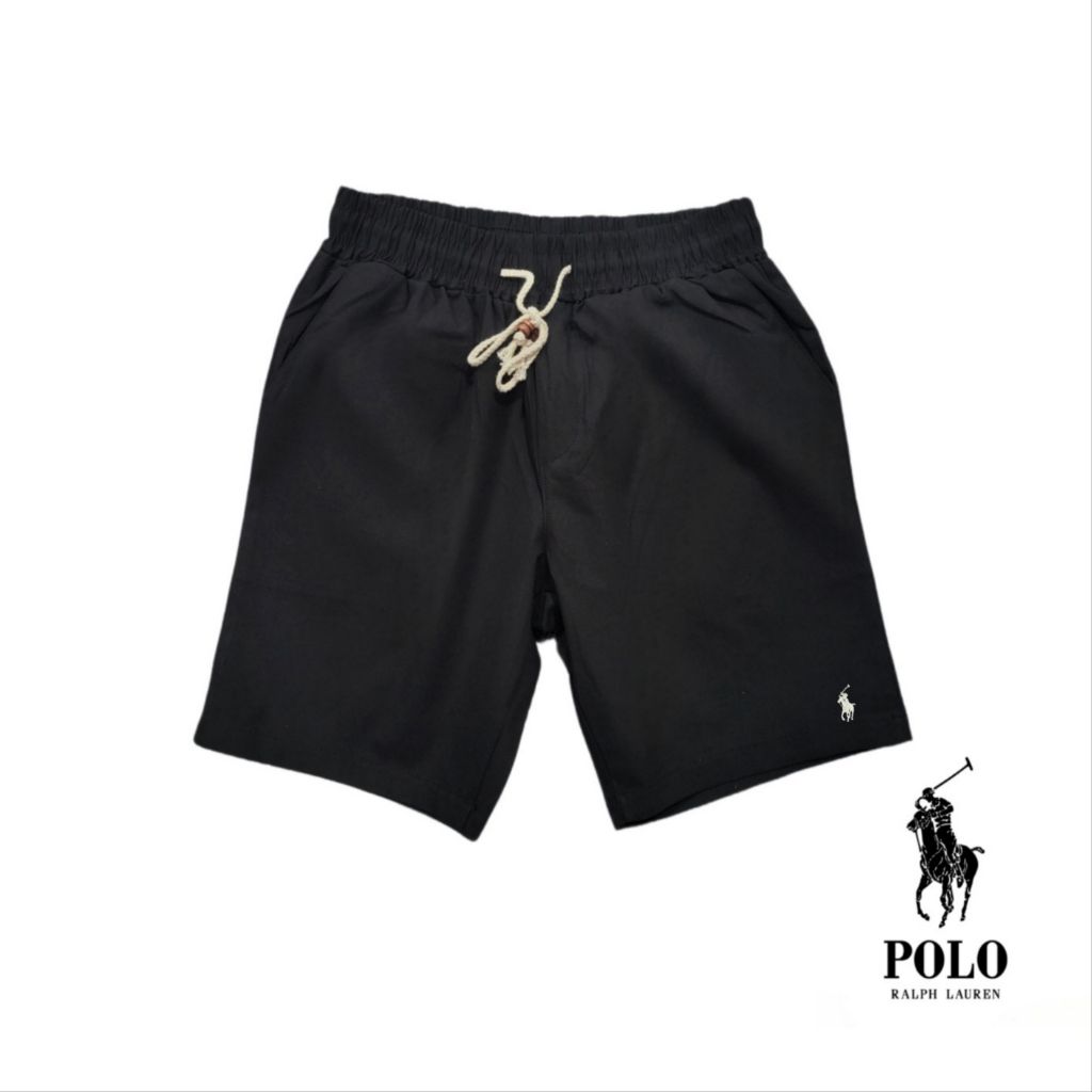 폴로 프렙스터 밴딩 면 반바지