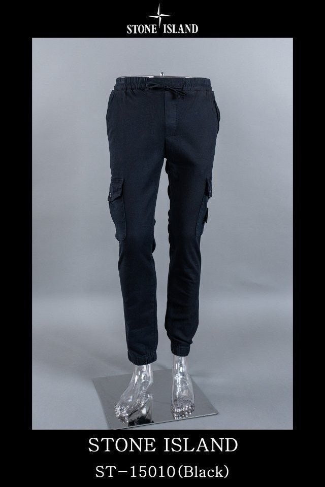 스톤아일랜드 버튼 카고 조거 팬츠 (바지)