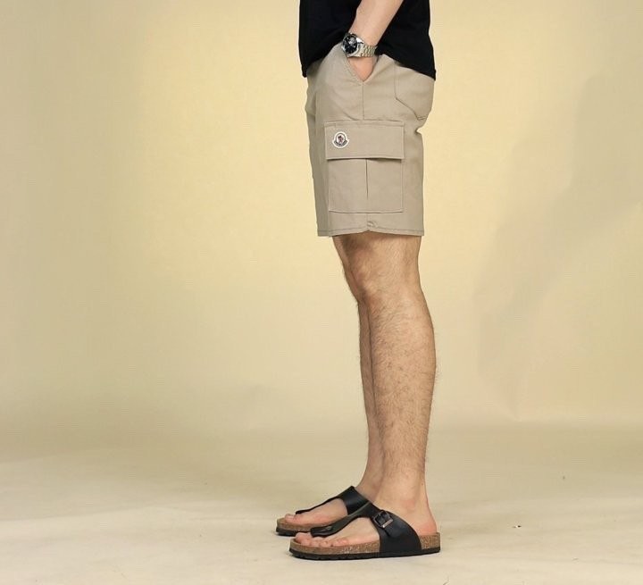 몽클레어 린넨 카고 포켓 반바지