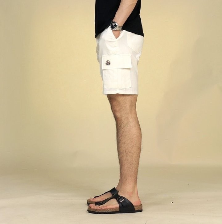 몽클레어 린넨 카고 포켓 반바지