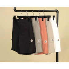 몽클레어 린넨 카고 포켓 반바지